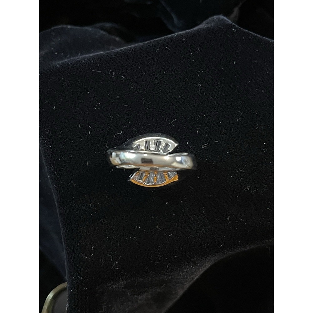 JTV PJM 9.25 Sterling Silver CZ Ring Size 5.25 - Picture 12 of 12